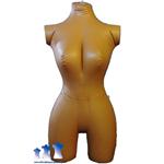 Inflatable Female 3/4 form, Dark Tan